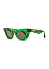 Bottega Veneta Classic Ribbon Cat Eye Sunglasses