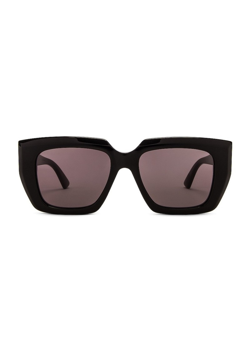 Bottega Veneta Classic Ribbon Square Sunglasses