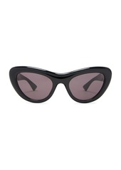 Bottega Veneta Curvy Cat Eye Sunglasses