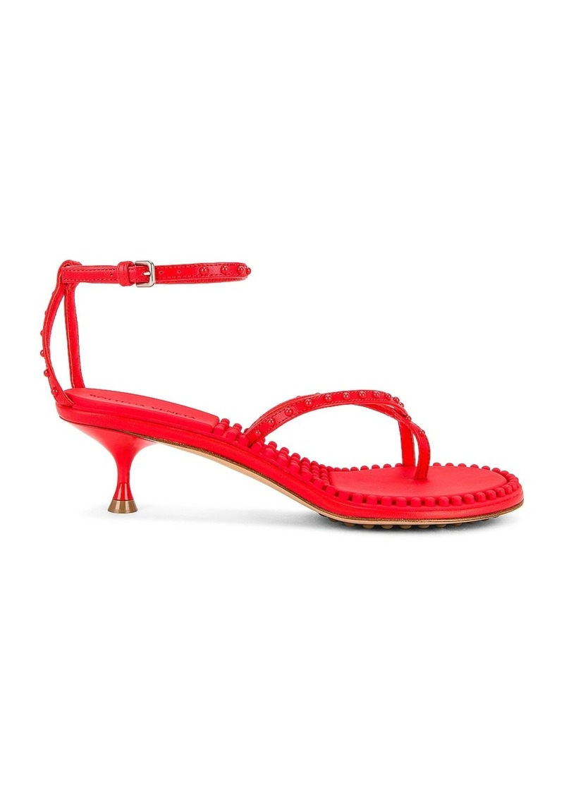 Bottega Veneta Dot Ankle Strap Sandals