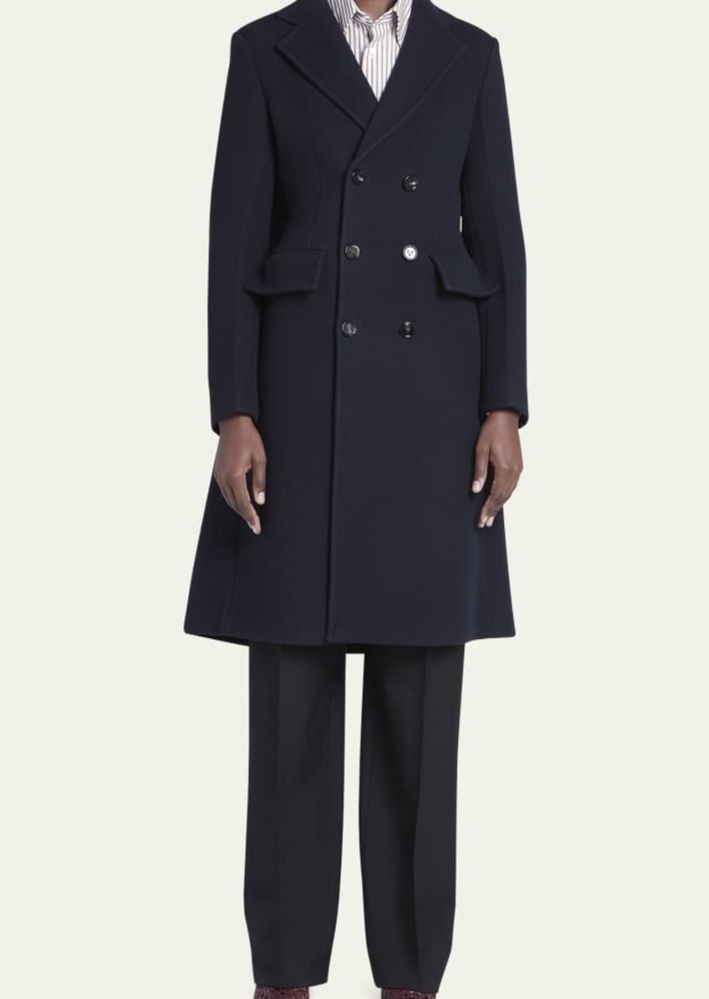 Bottega Veneta Double Wool Cashmere Coat