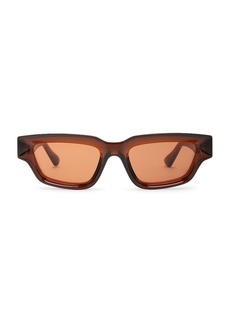 Bottega Veneta Edgy Rectangular Sunglasses