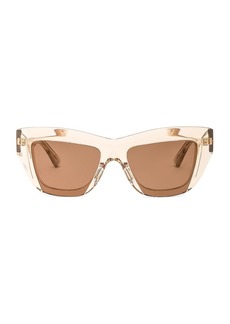 Bottega Veneta Edgy Square Sunglasses