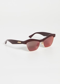 Bottega Veneta Exaggerated Cat Eye Sunglasses