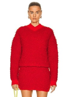 Bottega Veneta Fleece Pullover Sweater