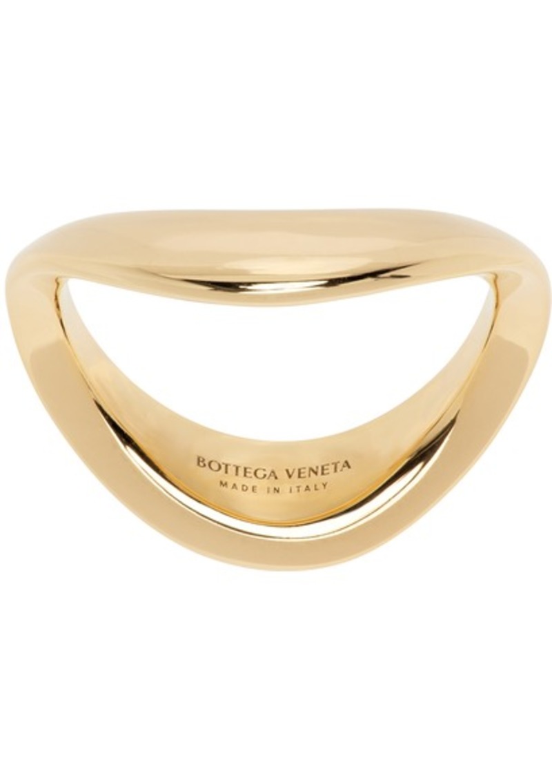 Bottega Veneta Gold Band Ring