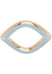 Bottega Veneta Gold Curve Ring