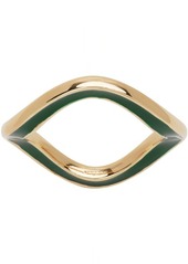 Bottega Veneta Gold Curve Ring