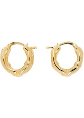 Bottega Veneta Gold Hoop Earrings