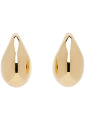 Bottega Veneta Gold Large Drop Earrings