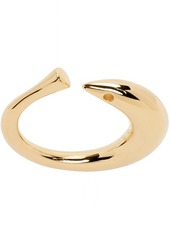 Bottega Veneta Gold Open Band Ring