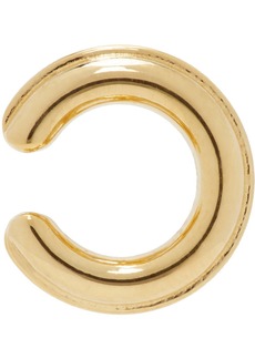 Bottega Veneta Gold Watch Single Ear Cuff