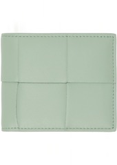 Bottega Veneta Green Bifold Wallet