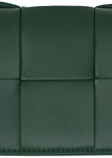 Bottega Veneta Green Business Card Holder