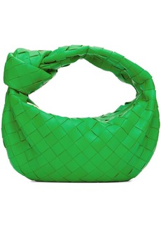 Bottega Veneta Green Mini Jodie Top Handle Bag