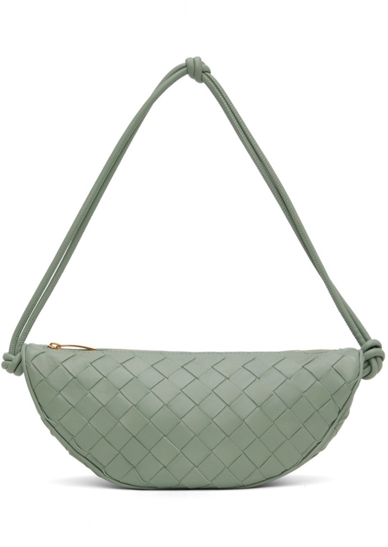 Bottega Veneta Green Pouch On Strap Bag