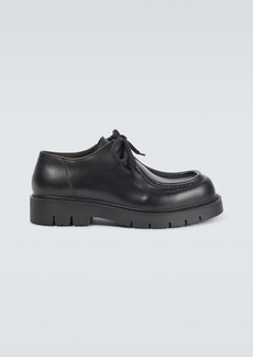 Bottega Veneta Haddock leather Derby shoes