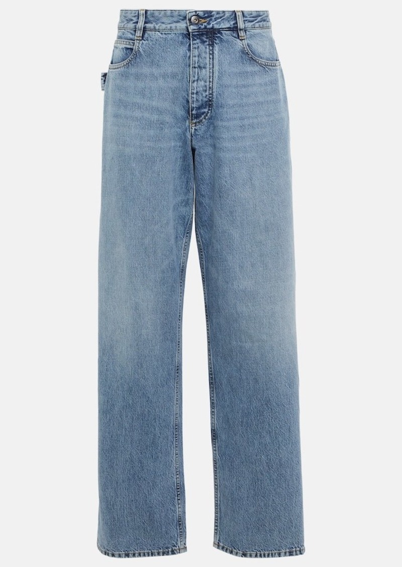 Bottega Veneta High-rise straight jeans