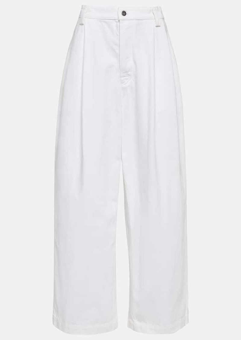 Bottega Veneta High-rise wide-leg jeans