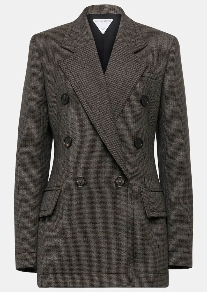 Bottega Veneta Houndstooth wool jacket