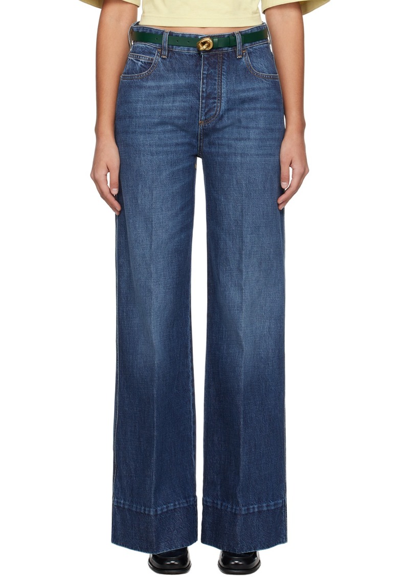 Bottega Veneta Indigo Wide-Leg Jeans