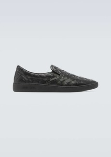 Bottega Veneta Sawyer leather slip-on sneakers