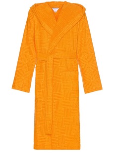 Bottega Veneta Intreccio Cotton Terry Bathrobe