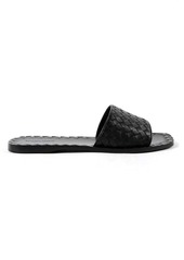 BOTTEGA VENETA intreccio flat sandals