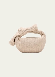 Bottega Veneta Jodie Mini Sock Knit Top-Handle Bag