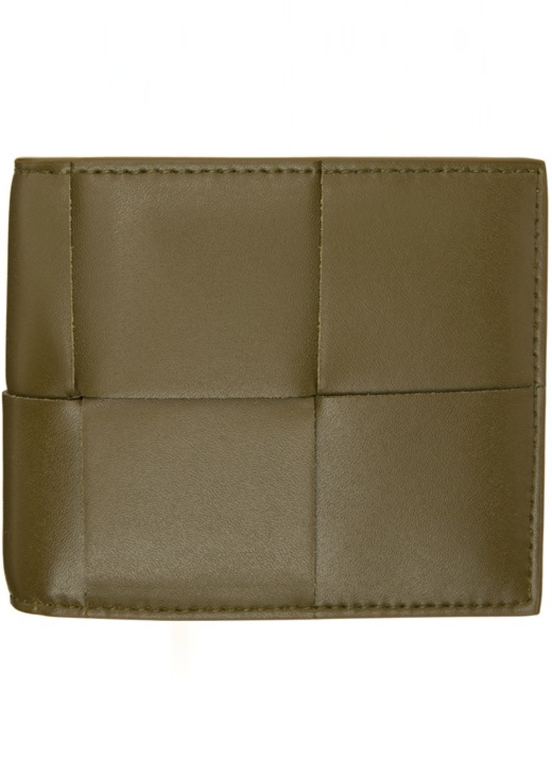 Bottega Veneta Khaki Cassette Wallet