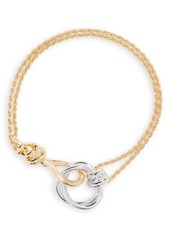 Bottega Veneta Knot Chain Bracelet