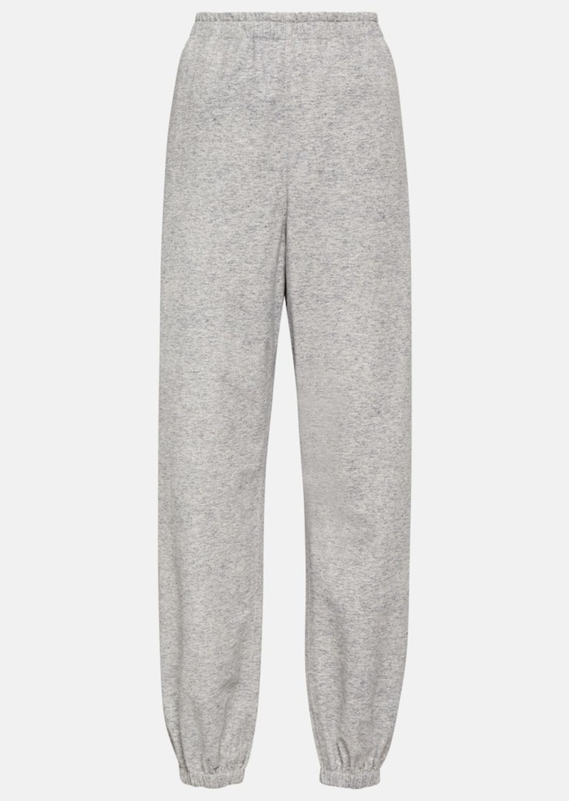 Bottega Veneta Trompe l'ail leather sweatpants