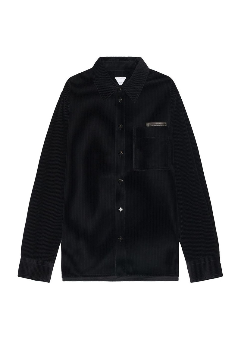 Bottega Veneta Light Cotton Corduroy Shirt