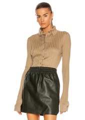 Bottega Veneta Light Weight Silk Rib Sweater