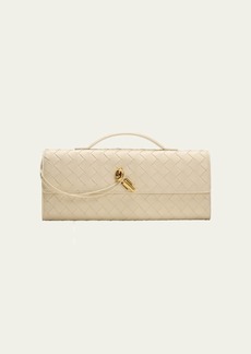 Bottega Veneta Long Andiamo Clutch Bag with Handle