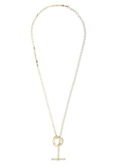 Bottega Veneta Men's Key Chain Link Toggle Necklace