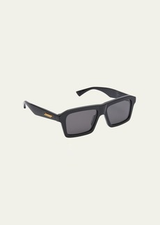 Bottega Veneta Men's Square Acetate Sunglasses