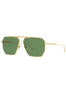 Bottega Veneta Men's Sunglasses, BV1012S - Gold Shiny