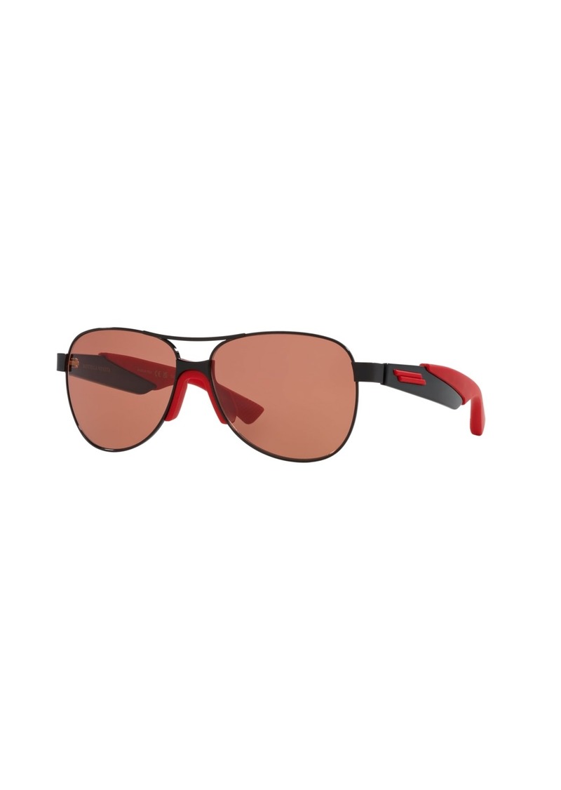 Bottega Veneta Men's Sunglasses, BV1231S - Black, Red