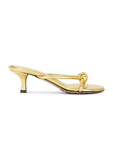 Bottega Veneta Metallic Blink Mule Sandal