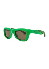 Bottega Veneta Mix Materials Sunglasses