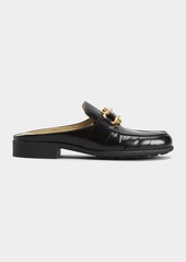 Bottega Veneta Monsieur Calfskin Chain Mule Loafers