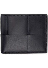 Bottega Veneta Navy Cassette Bi-Fold Wallet