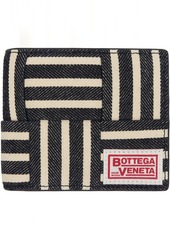 Bottega Veneta Navy Cassette Bi-Fold Wallet