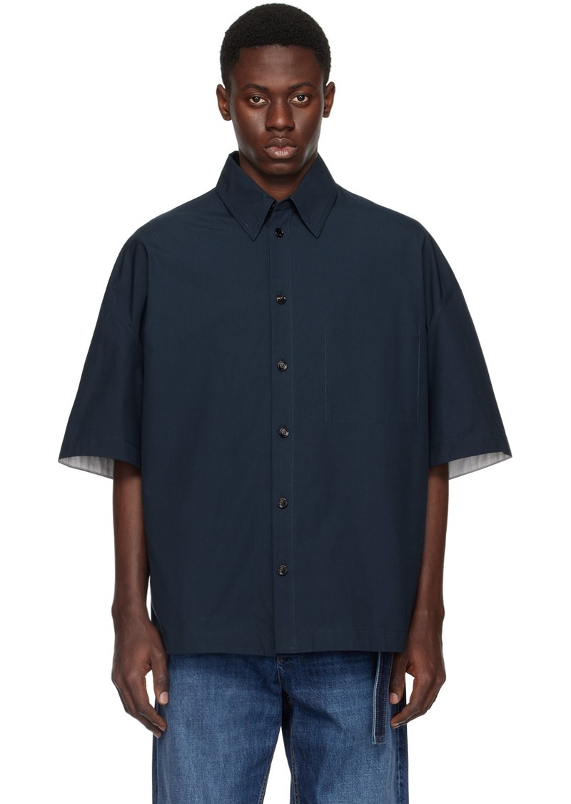 Bottega Veneta Navy Compact Shirt