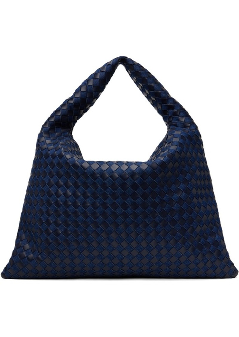 Bottega Veneta Navy Large Hop Bag