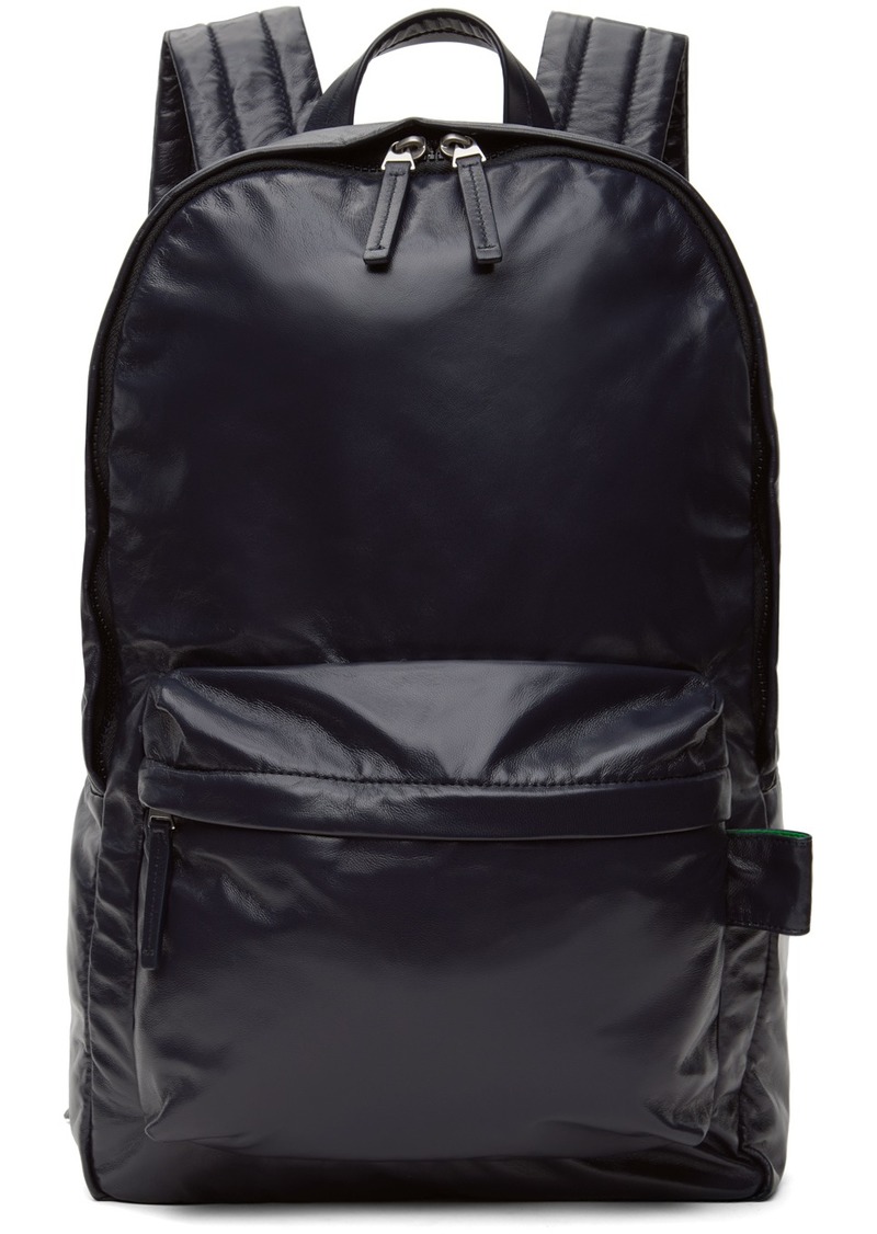 Bottega Veneta Navy Medium Archetype Backpack