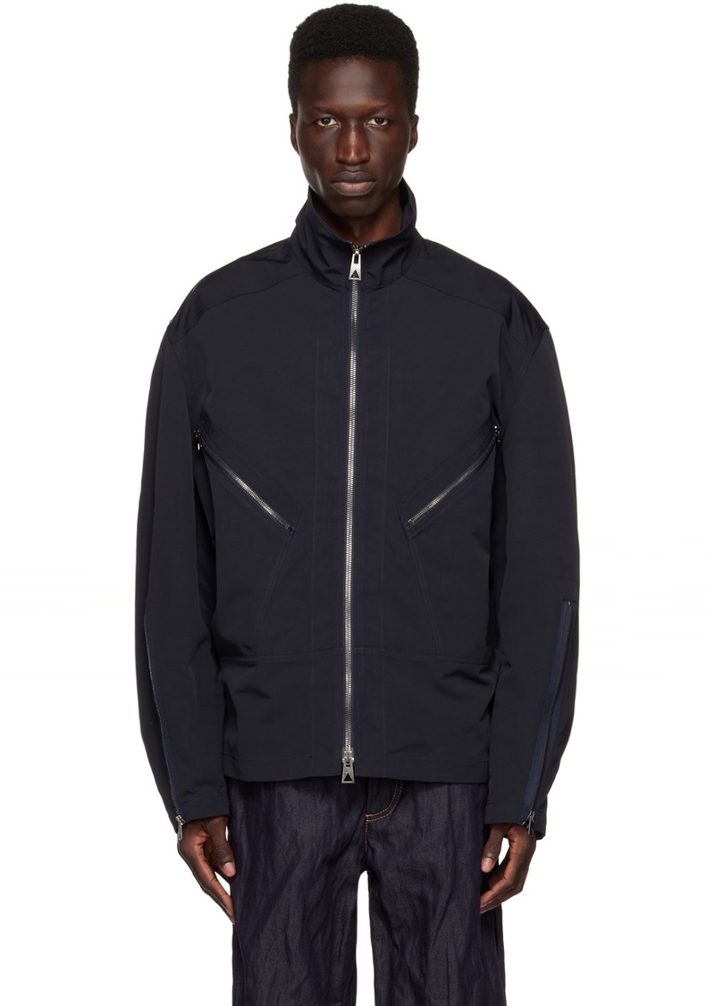 Bottega Veneta Navy Zip Jacket