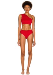Bottega Veneta Nylon Crinkle Bikini Set