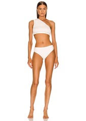 Bottega Veneta Nylon Crinkle Bikini Set